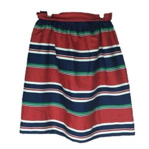 Vintage 70s Striped Mini Skirt Women’s Girls